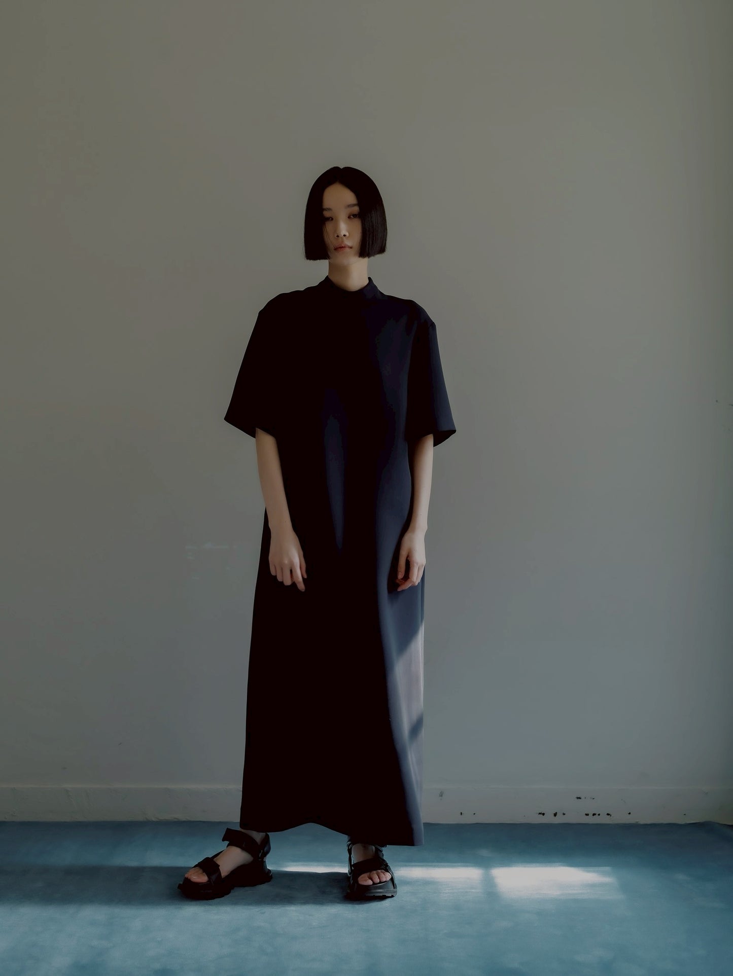 long dress (navy)