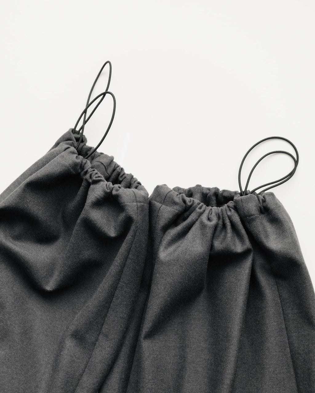 double brushed pants (gray)