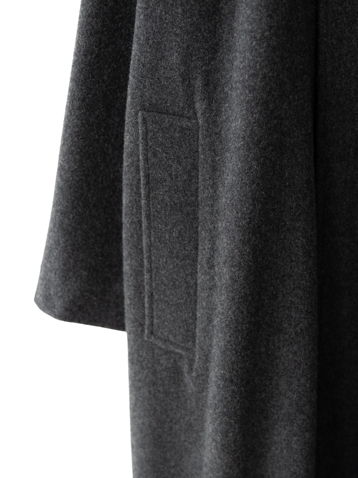【pre order】Balmacaan coat (charcoal)
