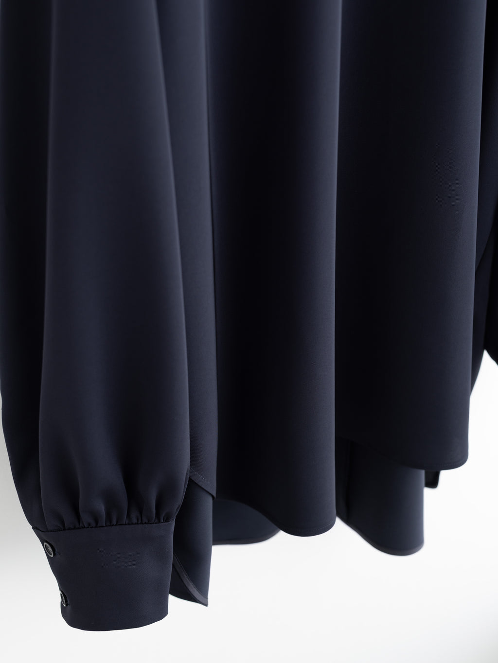 【pre order】round neck blouse -triacetate-