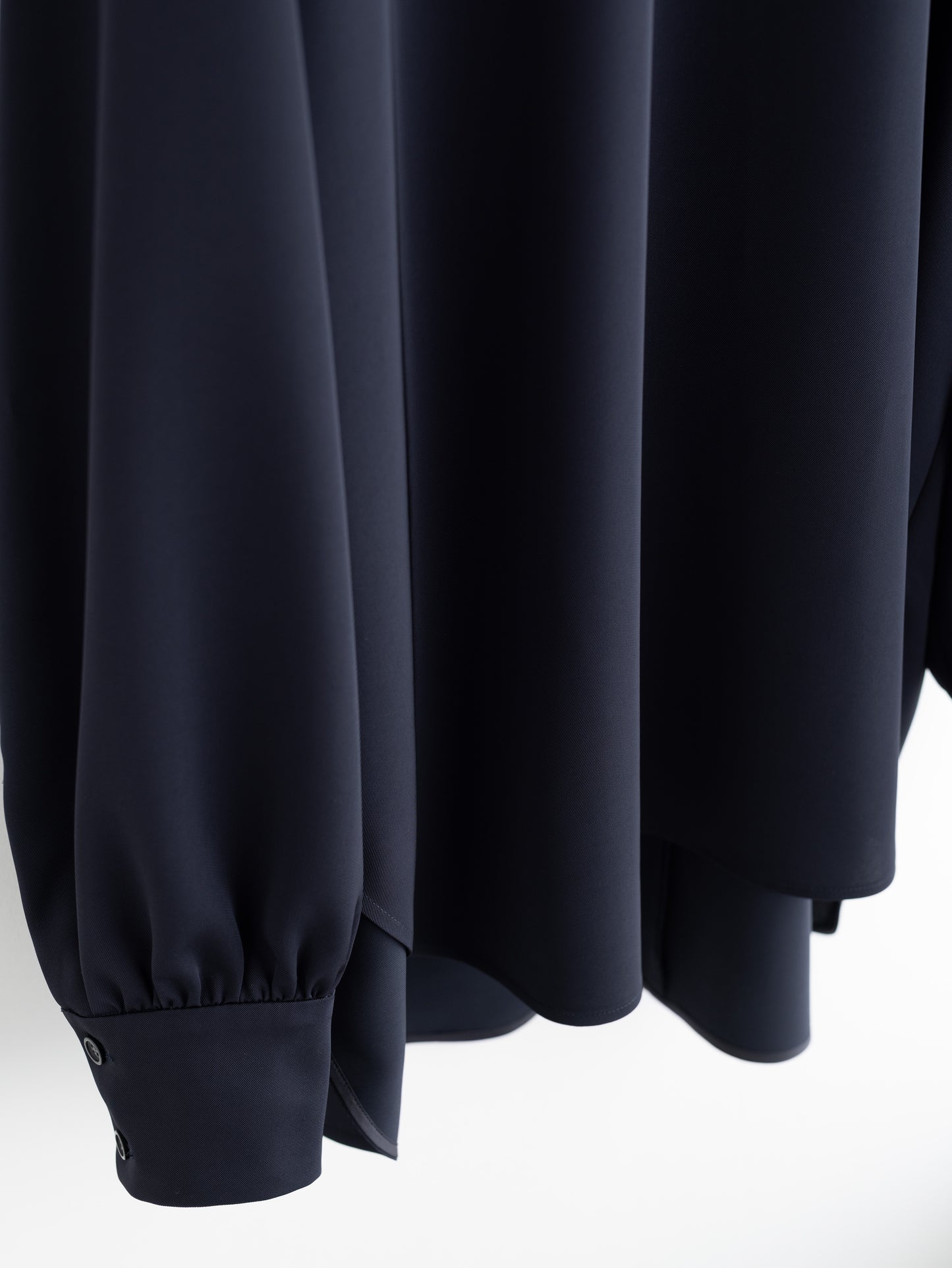 【pre order】round neck blouse -triacetate-