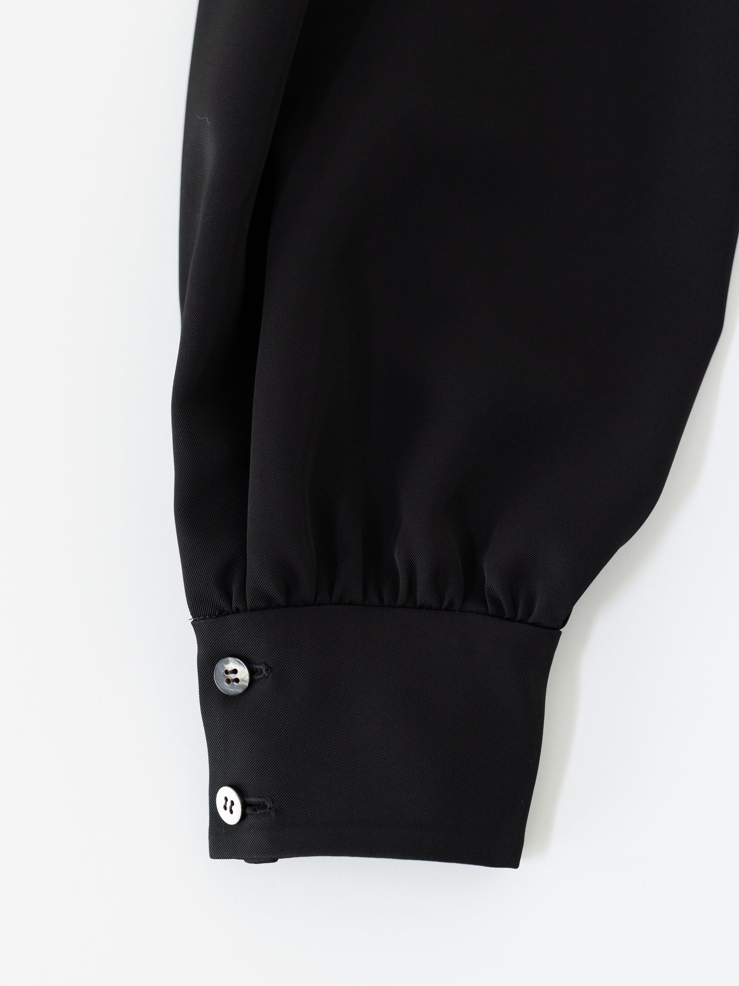 【pre order】round neck blouse -triacetate-