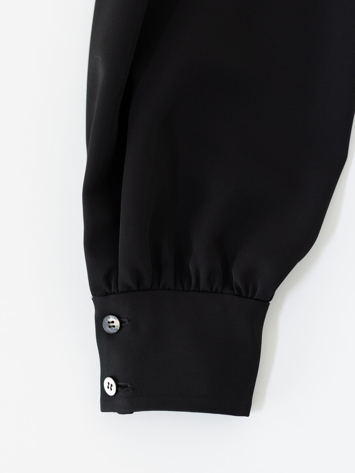【pre order】round neck blouse -triacetate-
