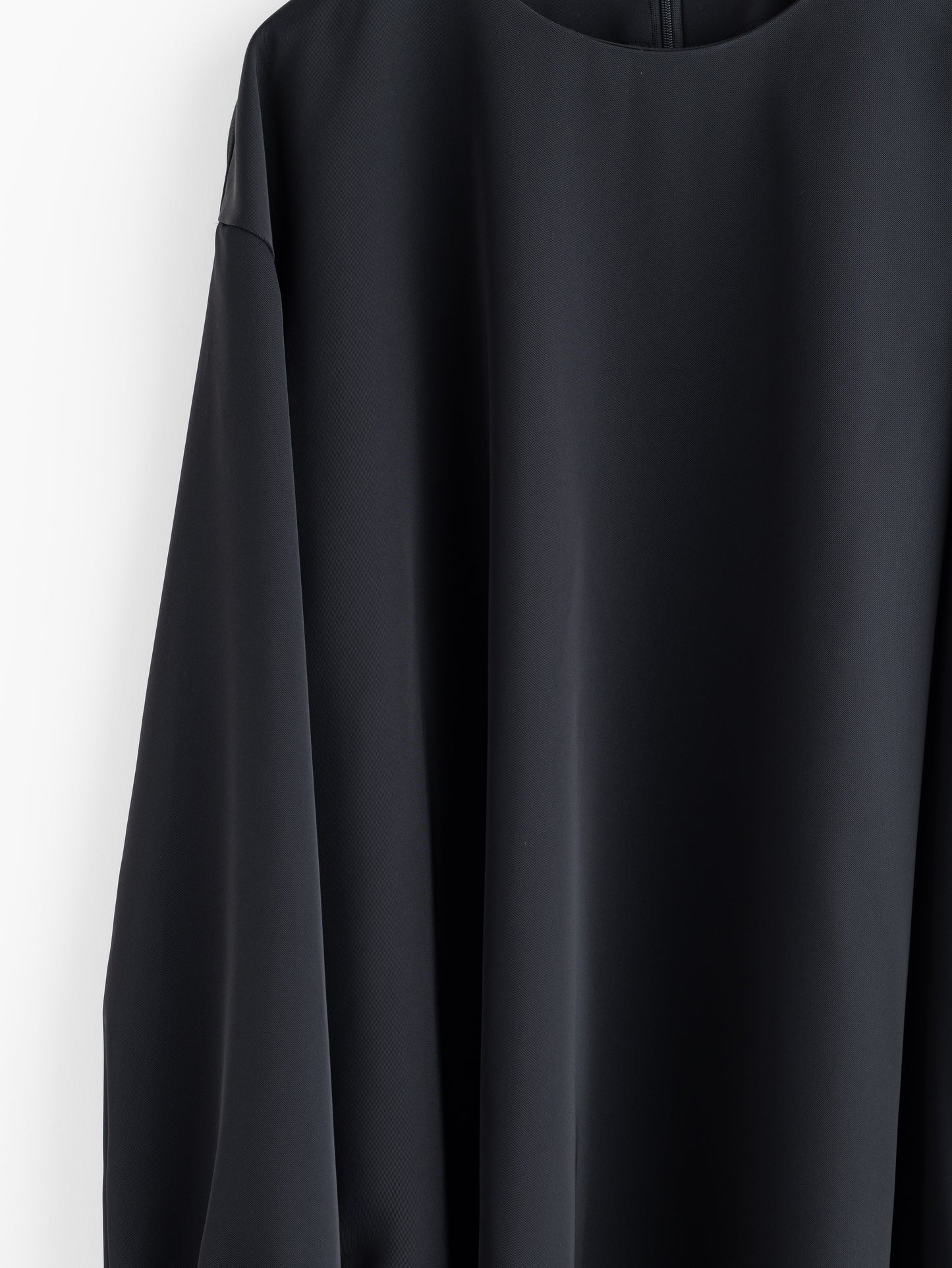 【pre order】round neck blouse -triacetate-
