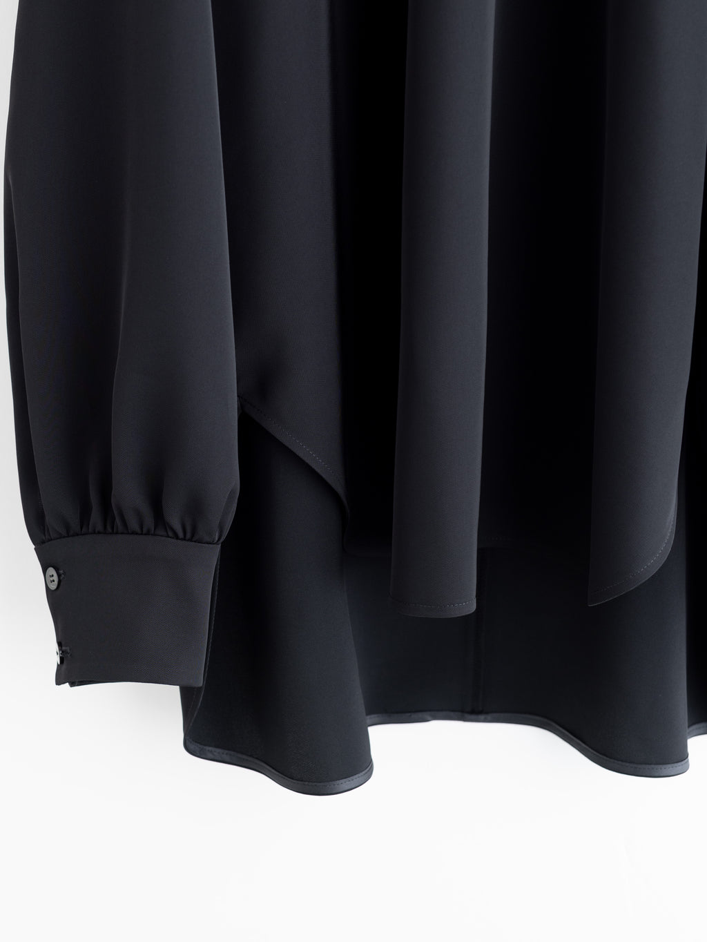 【pre order】round neck blouse -triacetate-