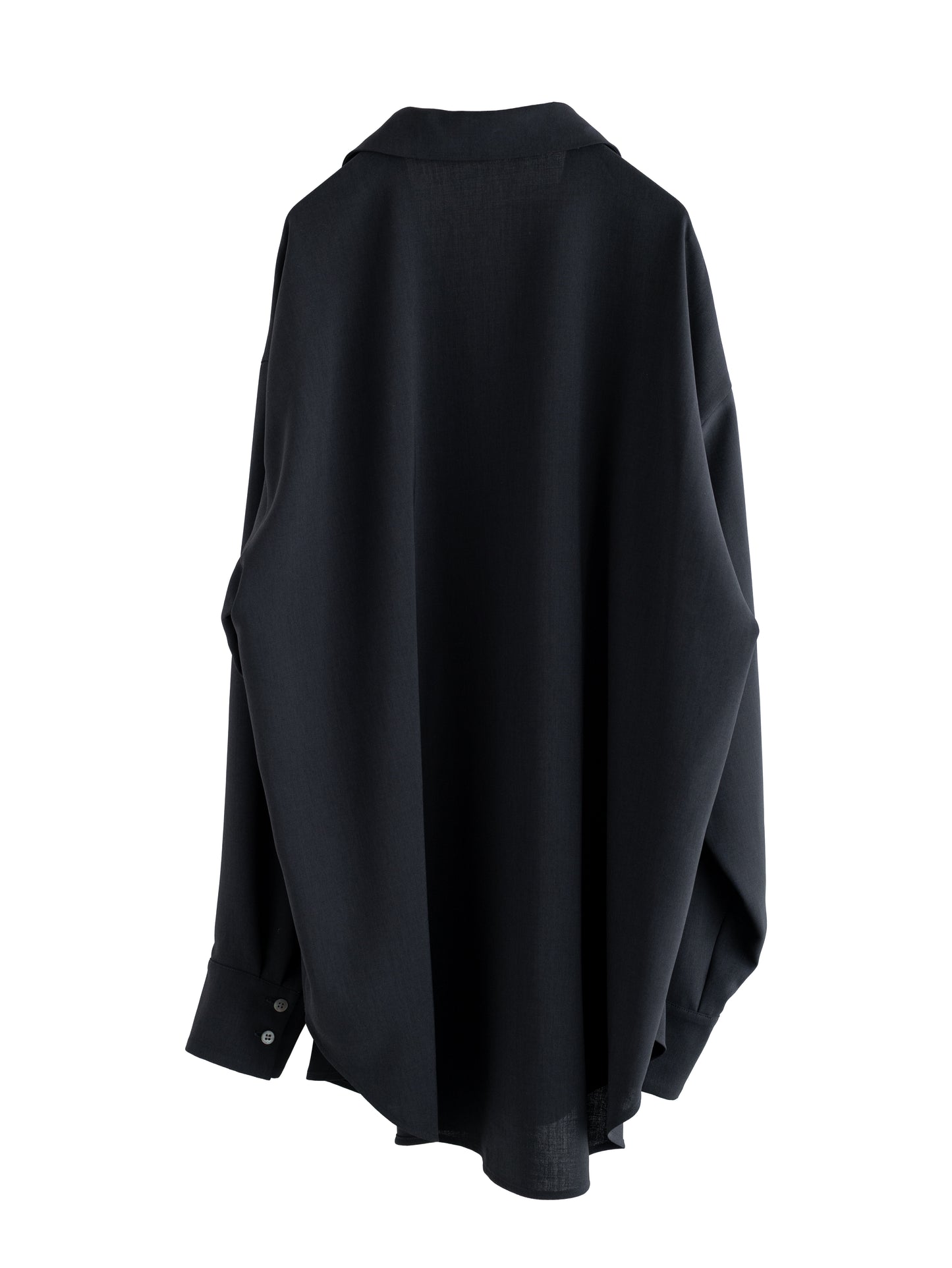 【pre order】open collar long sleeve shirt