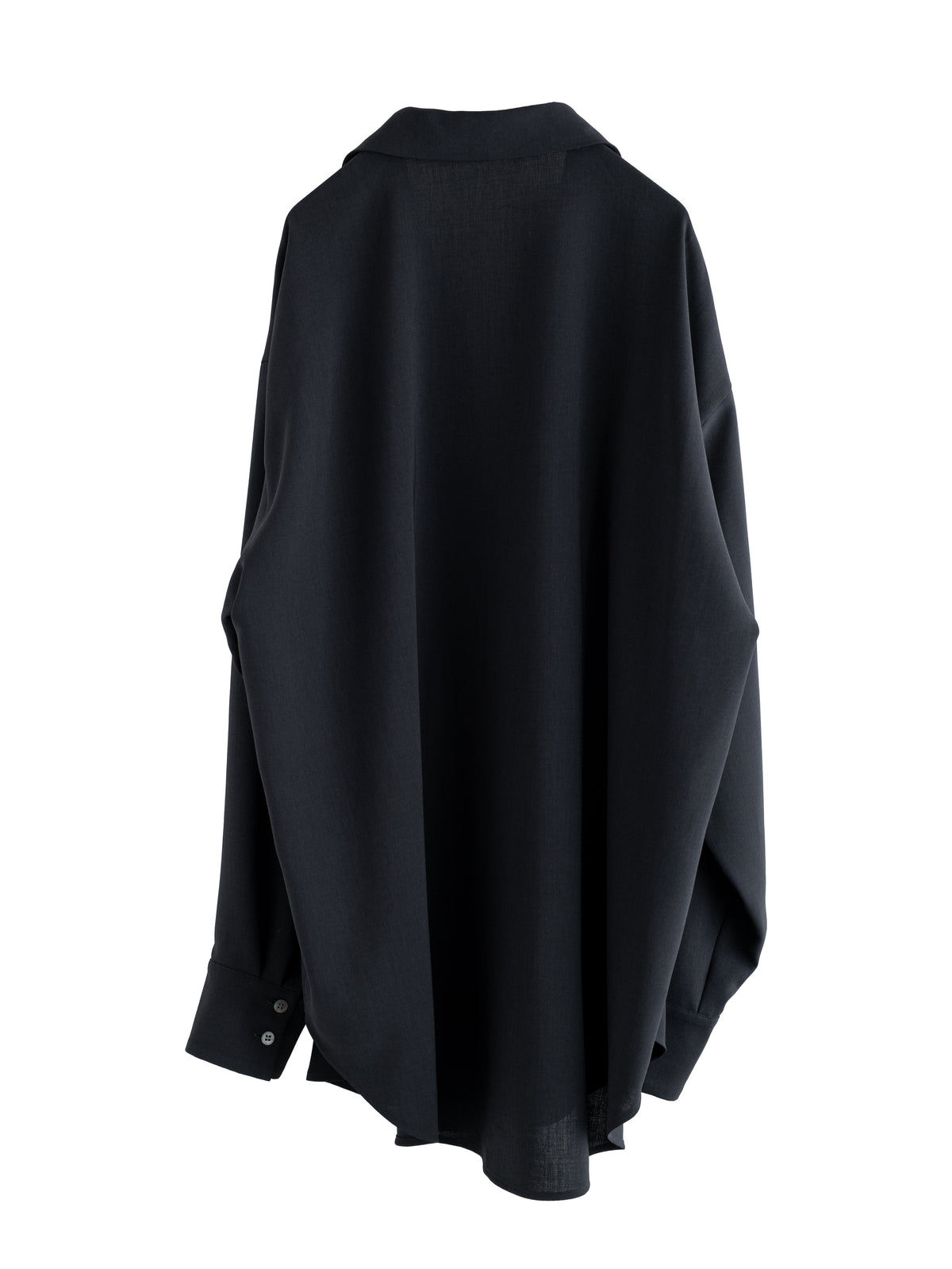 【pre order】open collar long sleeve shirt