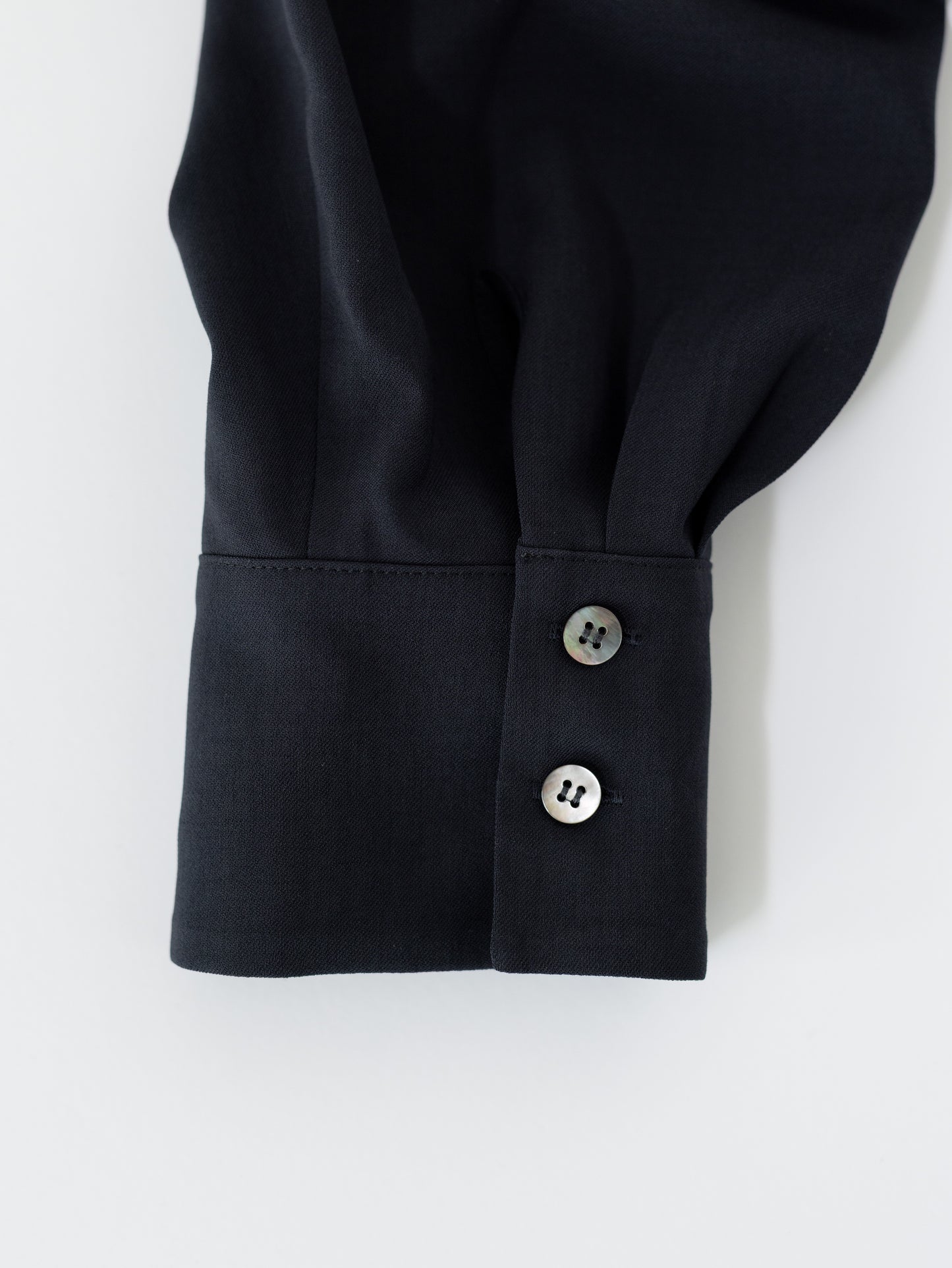 【pre order】open collar long sleeve shirt