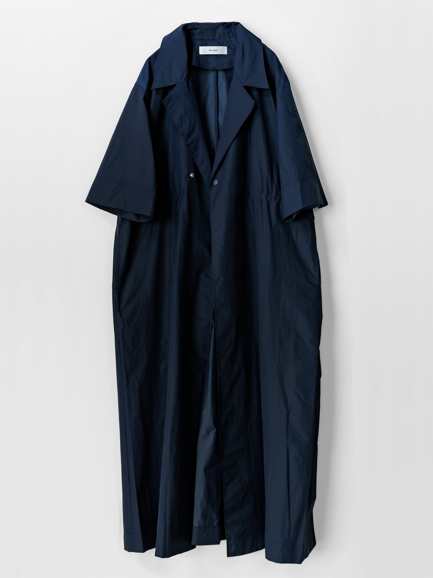 half sleeve coat (navy)