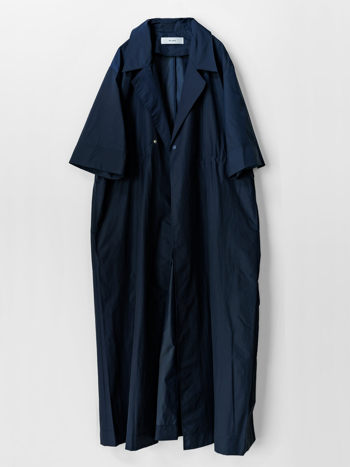half sleeve coat (navy)