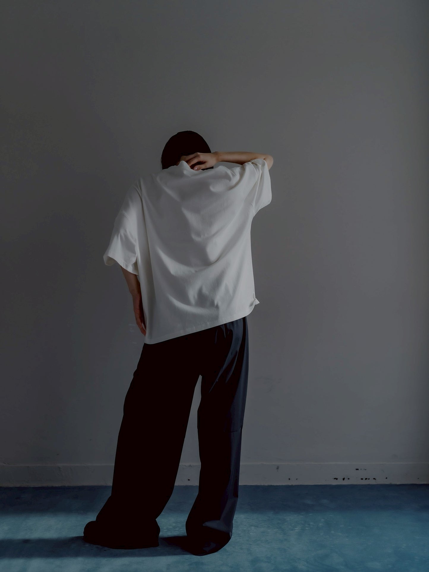 half sleeve tee (white)