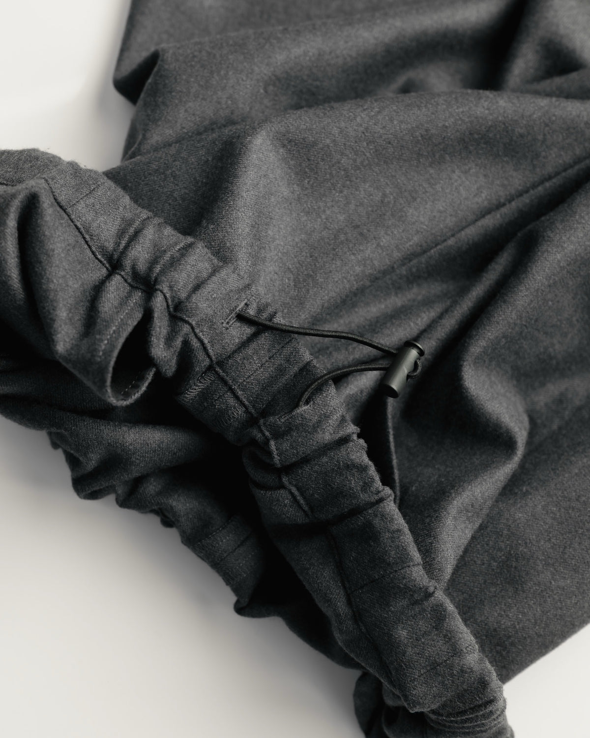 double brushed pants (gray)
