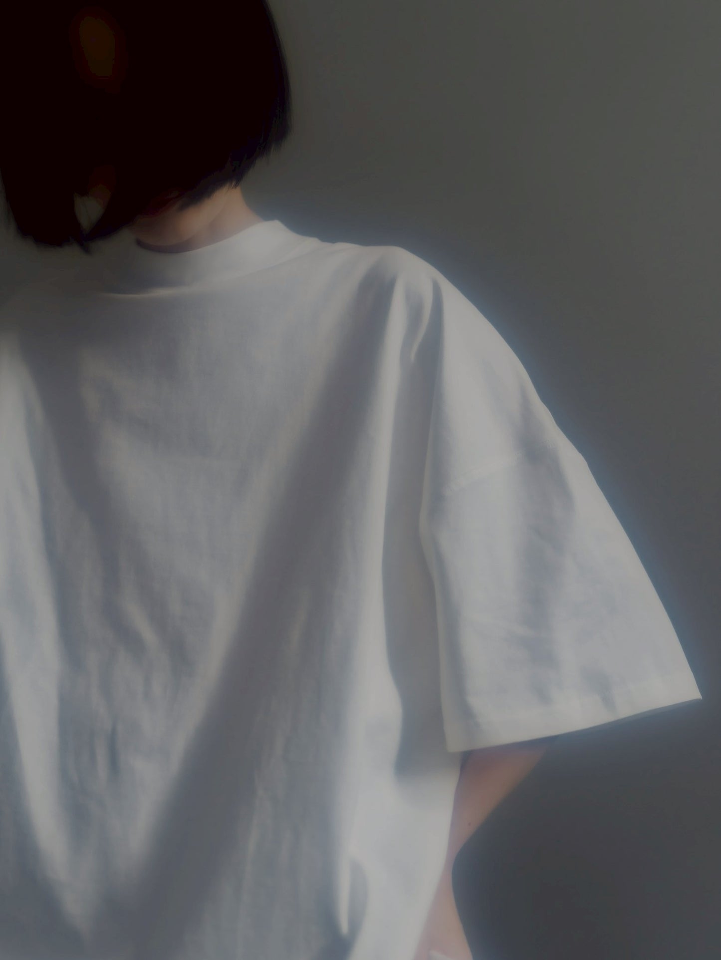half sleeve tee (white)