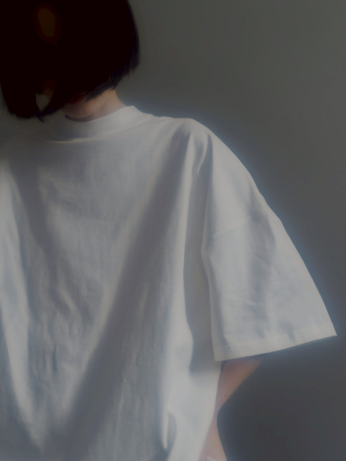 half sleeve tee (white)
