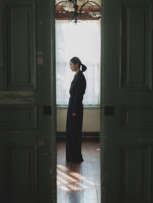 2tuck so wide pants (navy)