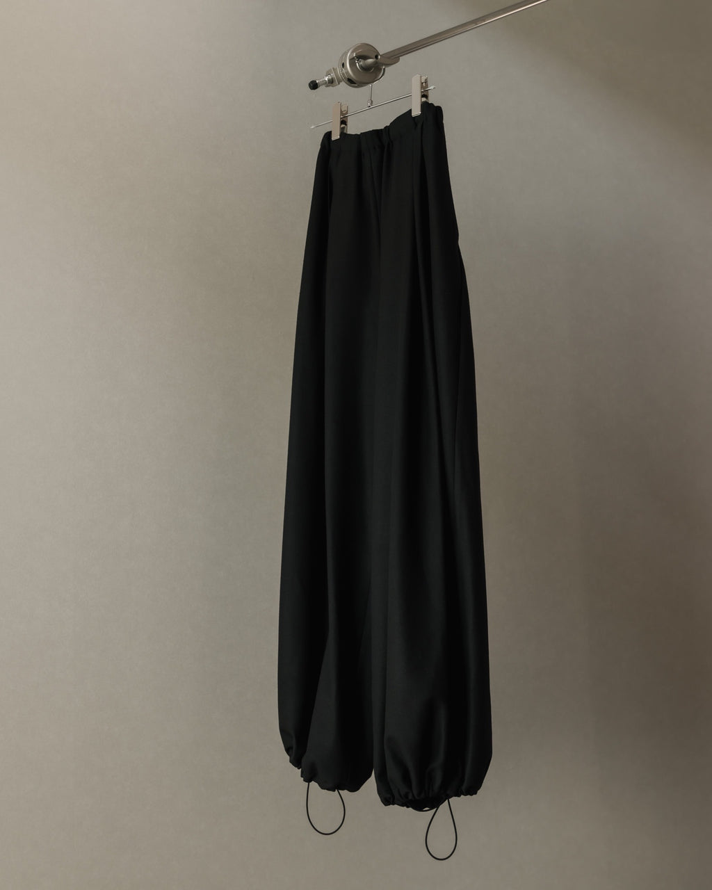 double brushed pants (black)