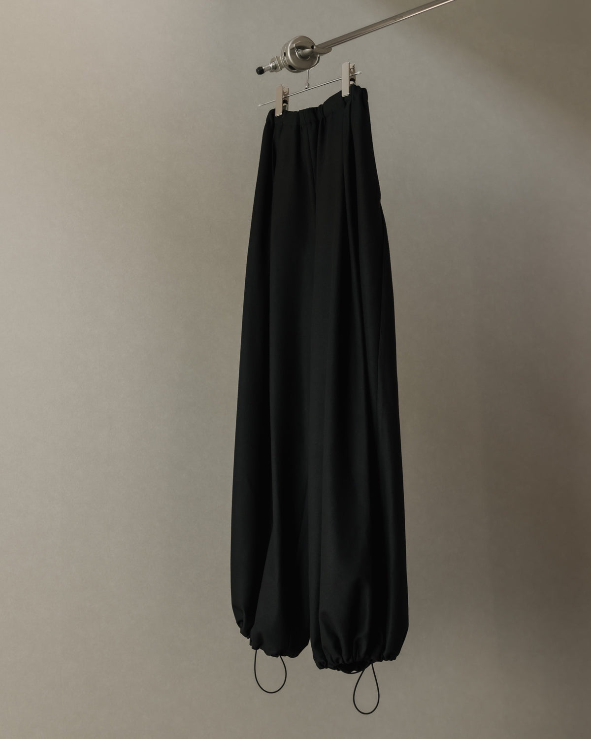 double brushed pants (black)