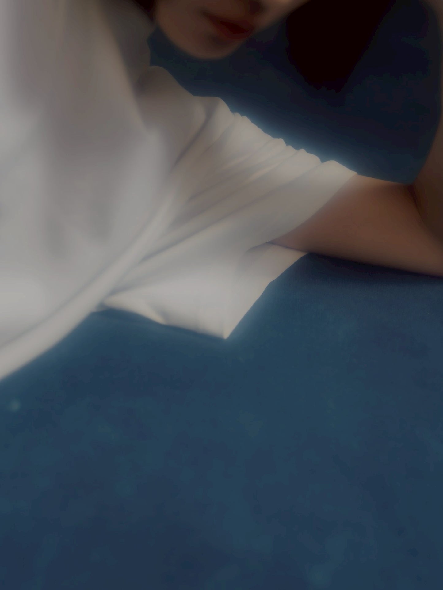 half sleeve tee (white)