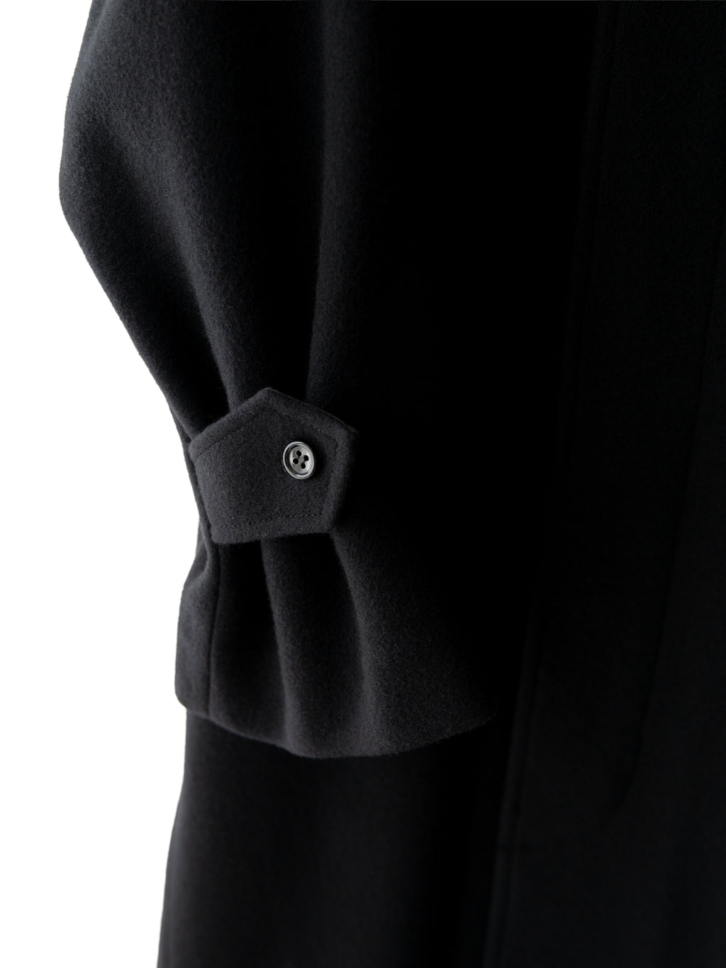 【pre order】Balmacaan coat (black)