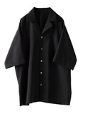 【order】open collar shirt -air-