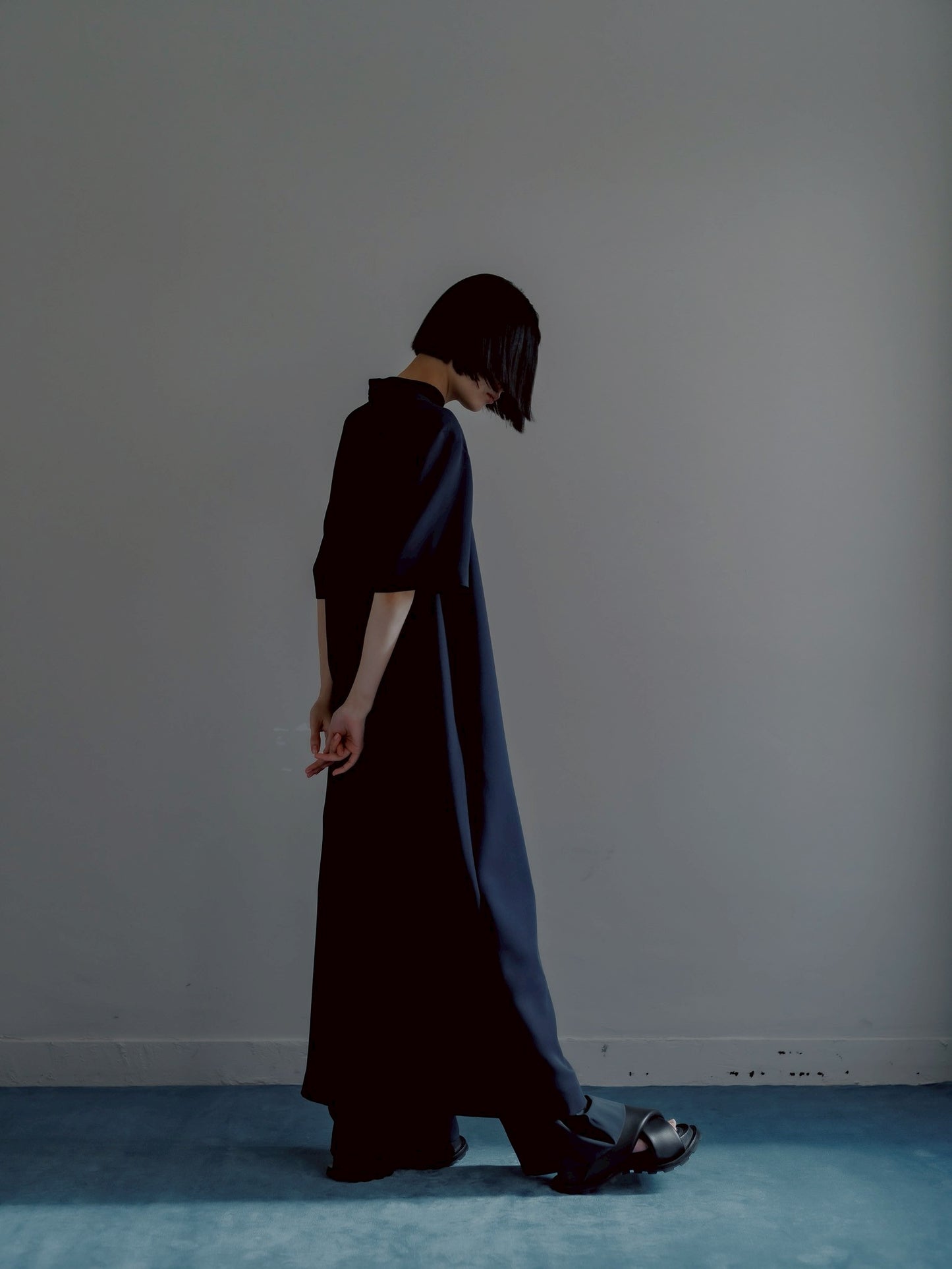 long dress (navy)
