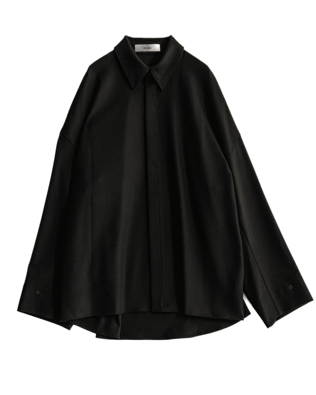 double brushed shirt (black)