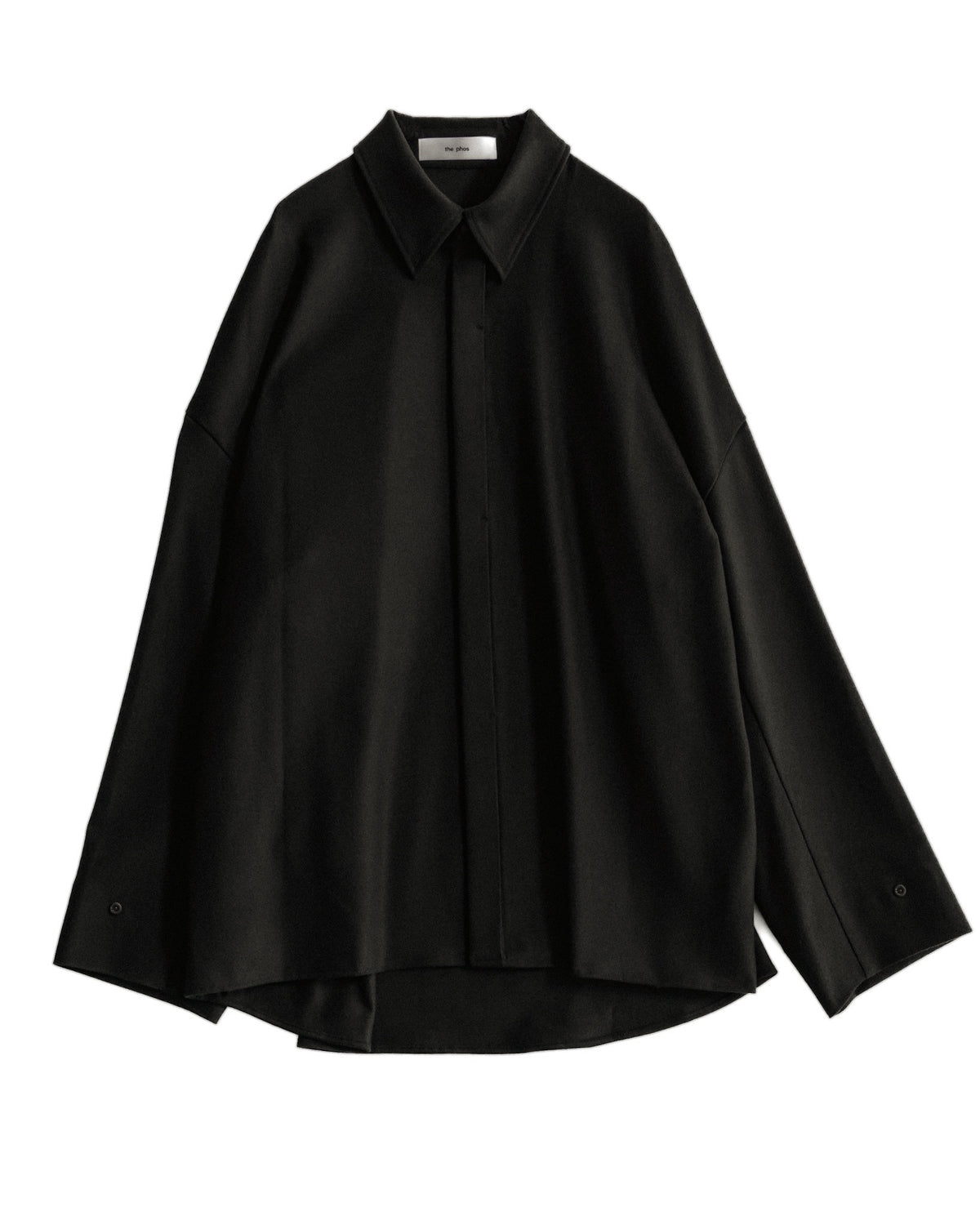 double brushed shirt (black)