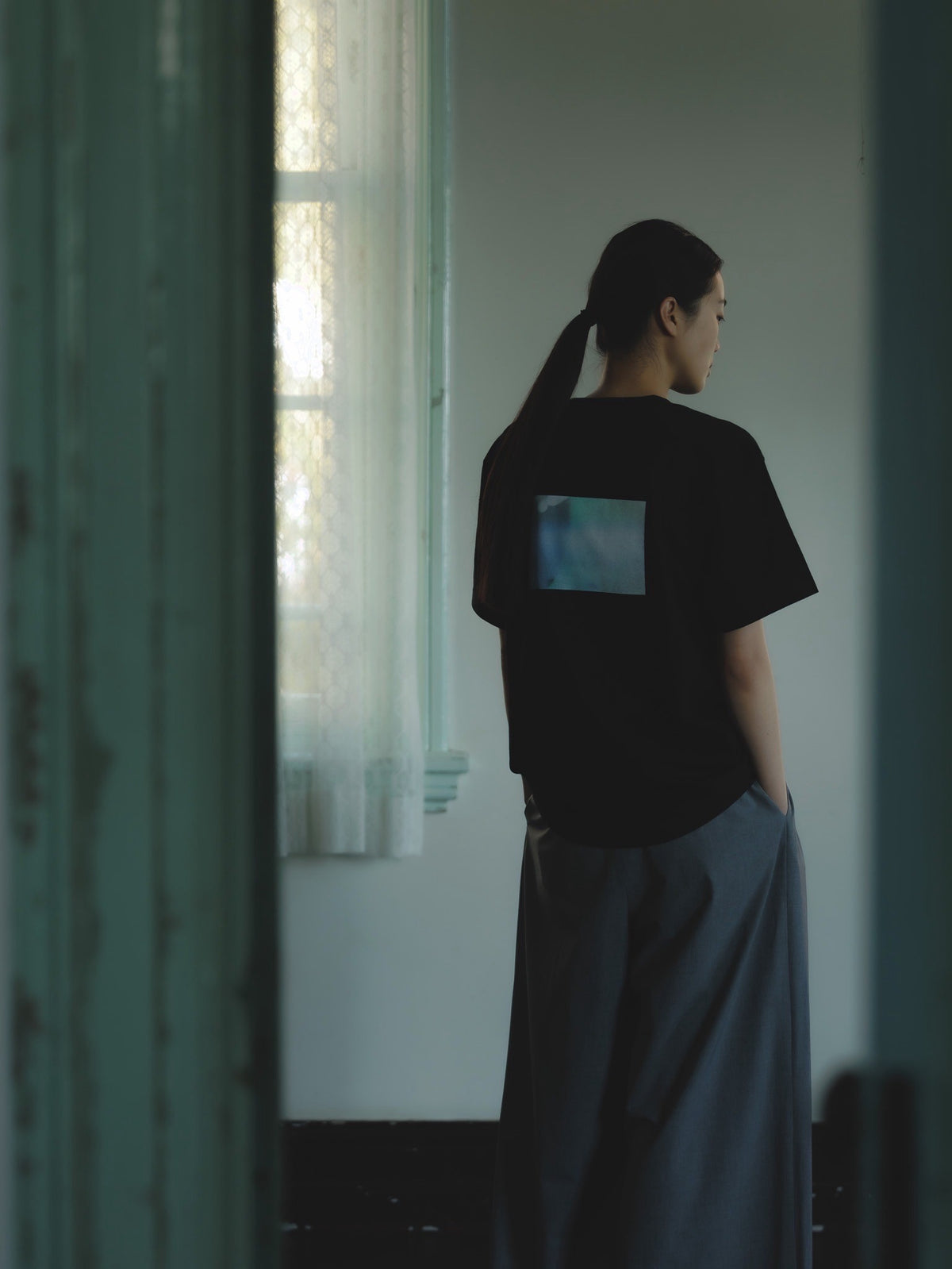 photo tee (black)