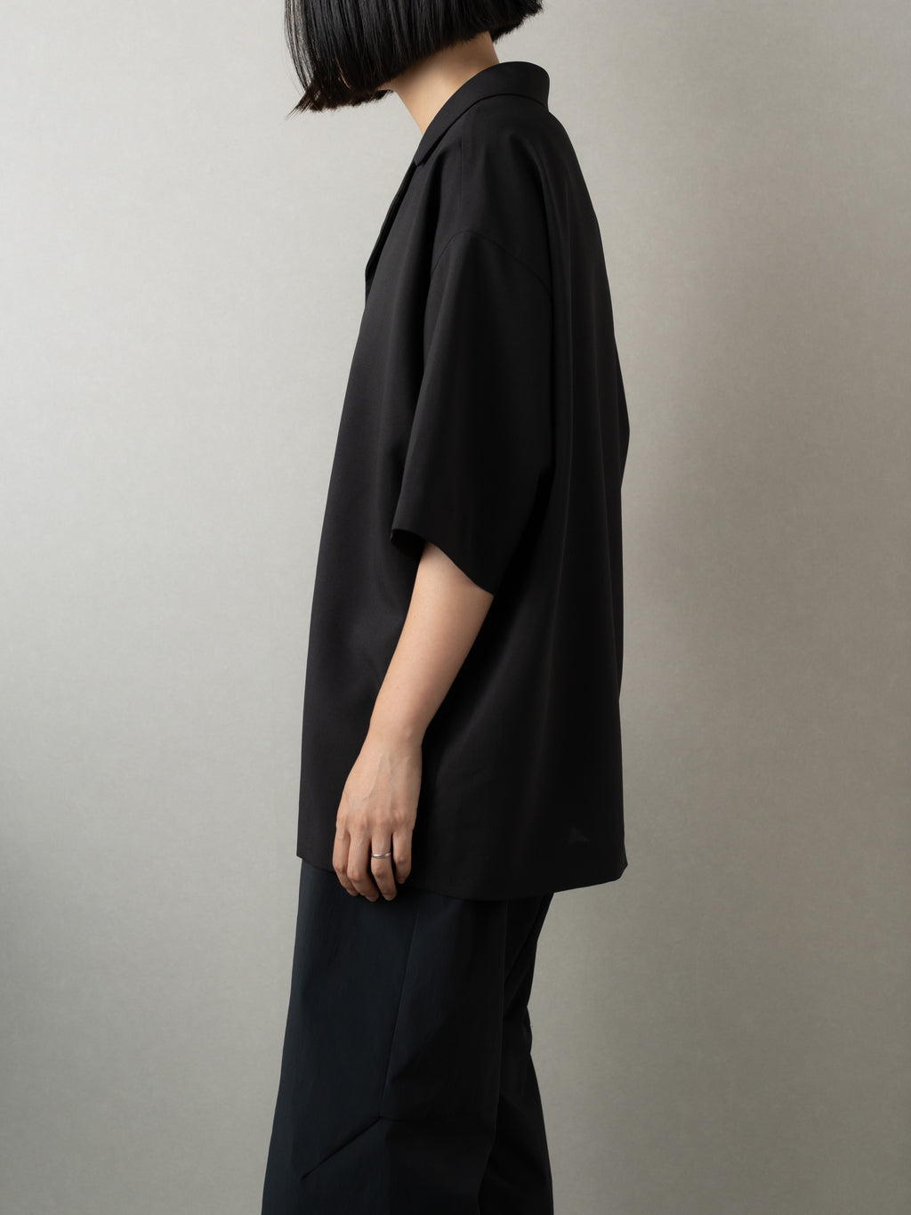 【order】open collar shirt -air-