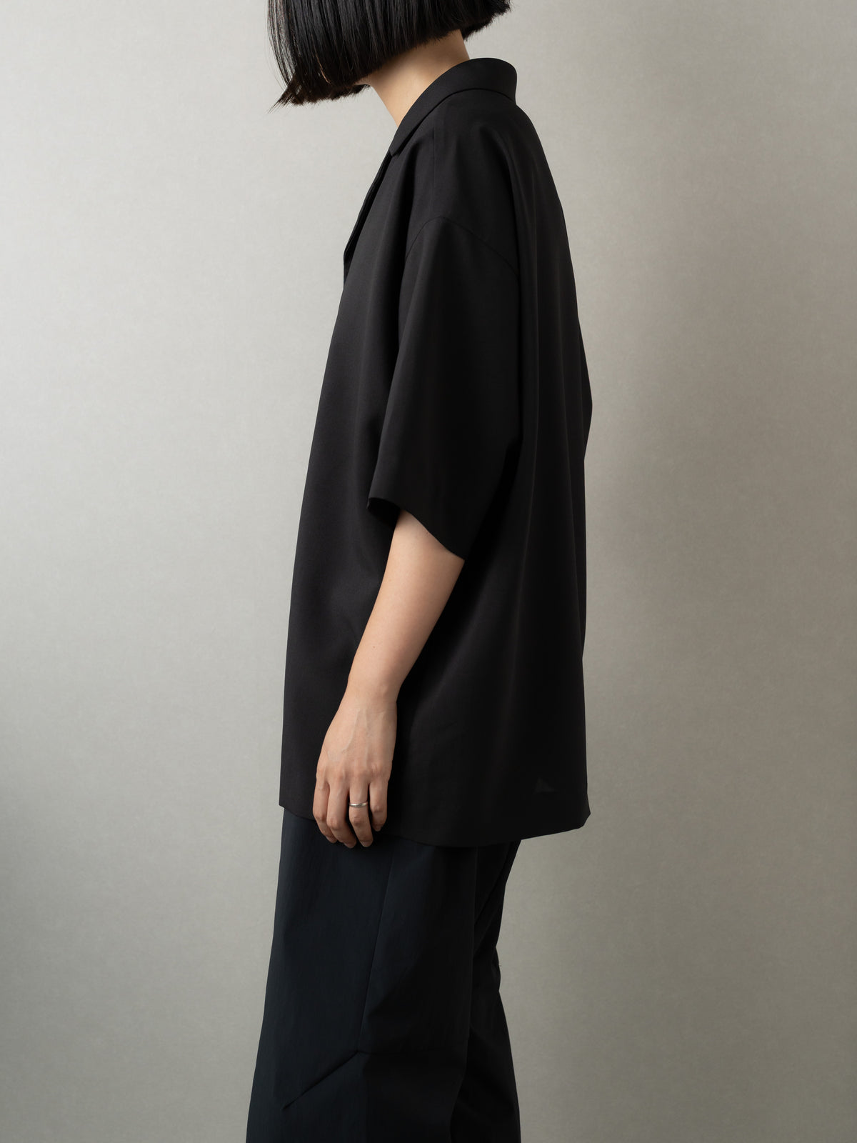 【order】open collar shirt -air-