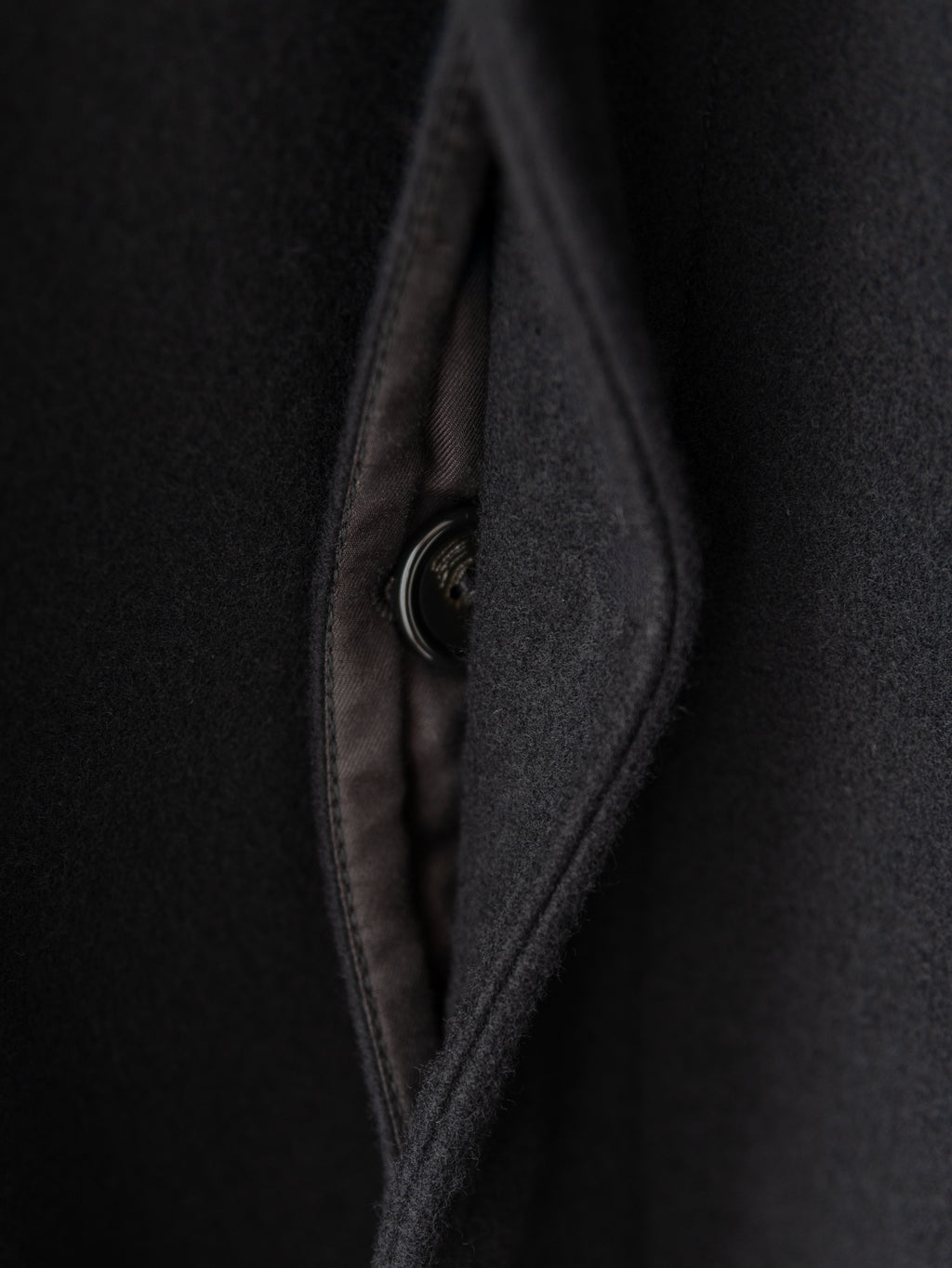 【pre order】Balmacaan coat (black)