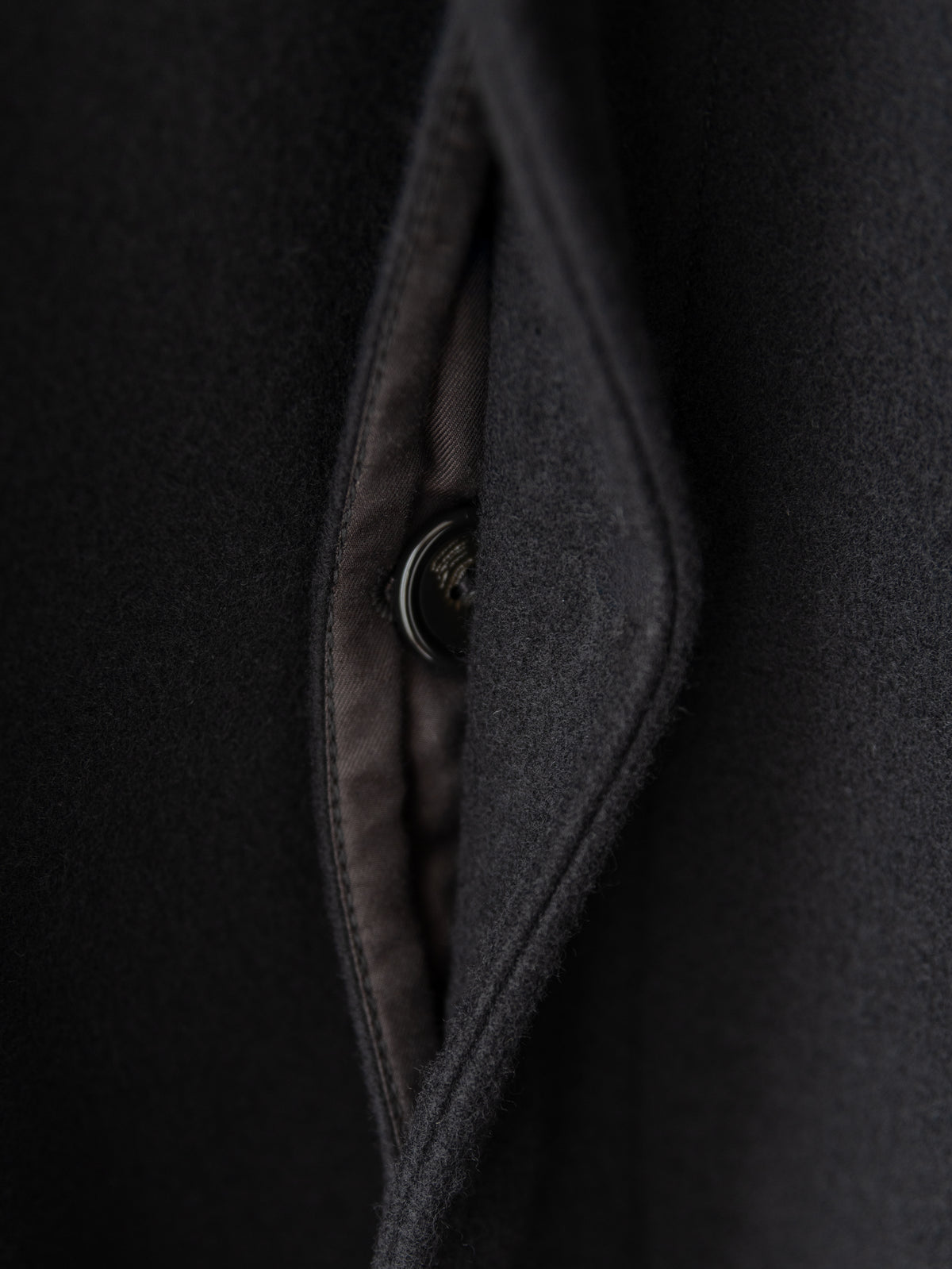 【pre order】Balmacaan coat (black)