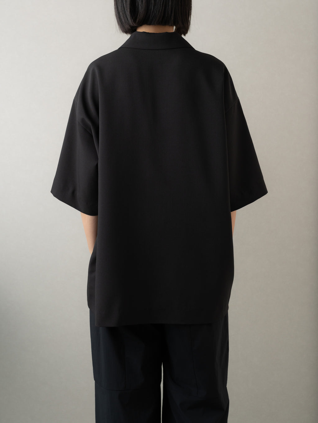 【order】open collar shirt -air-