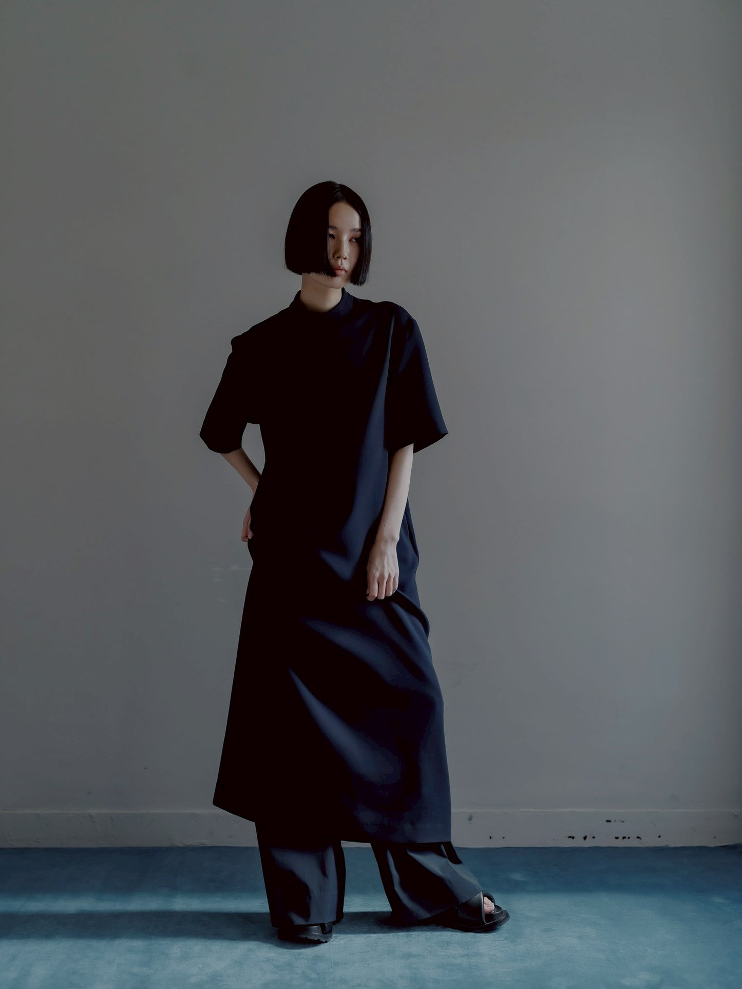 long dress (navy)