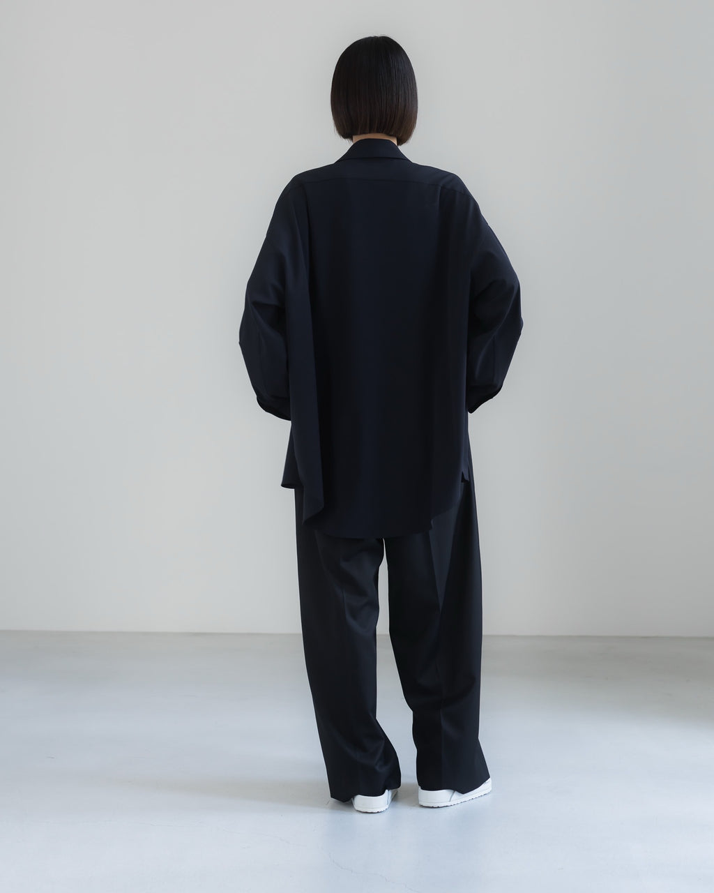 double brushed shirt (black)