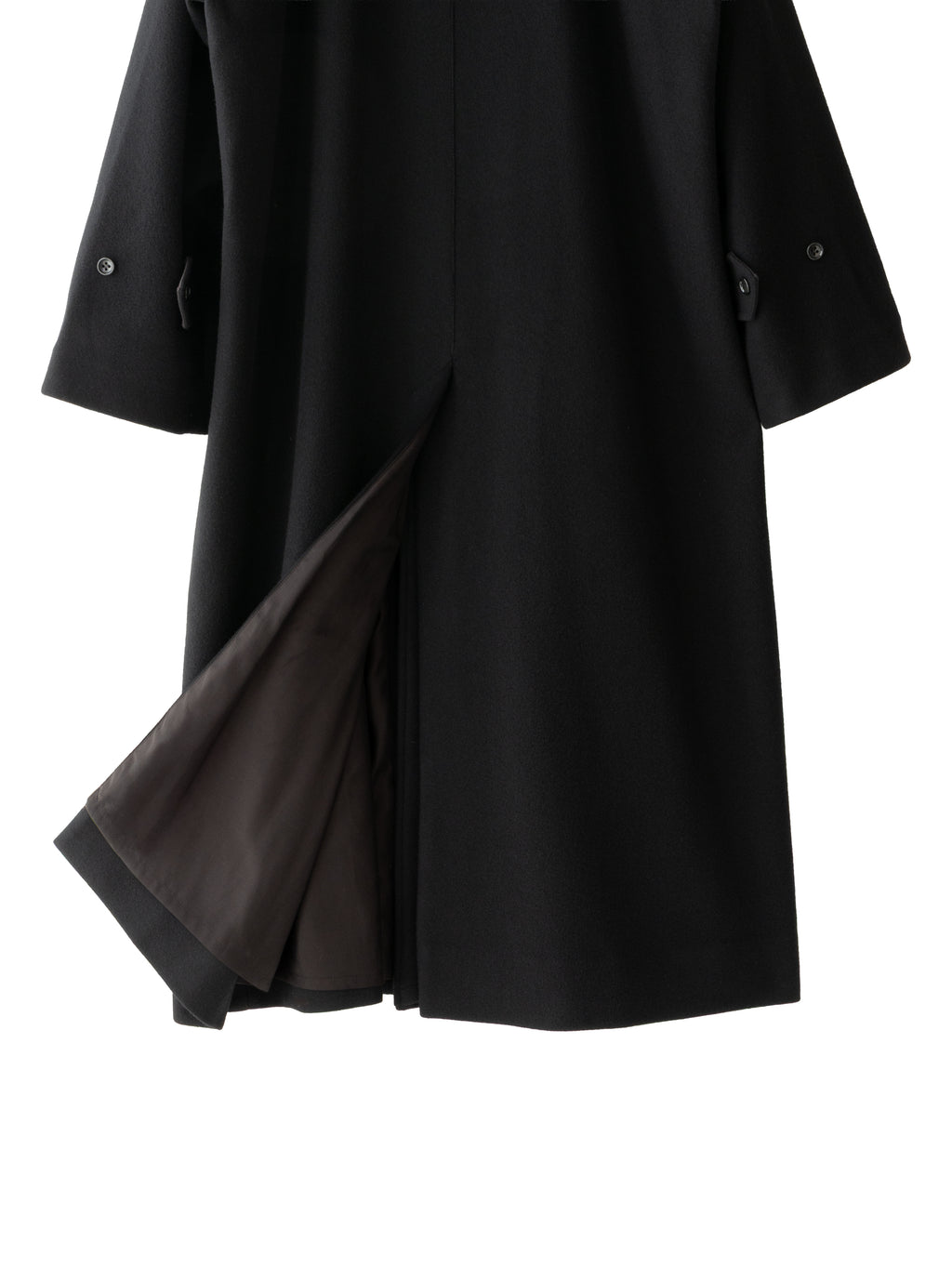 【pre order】Balmacaan coat (black)