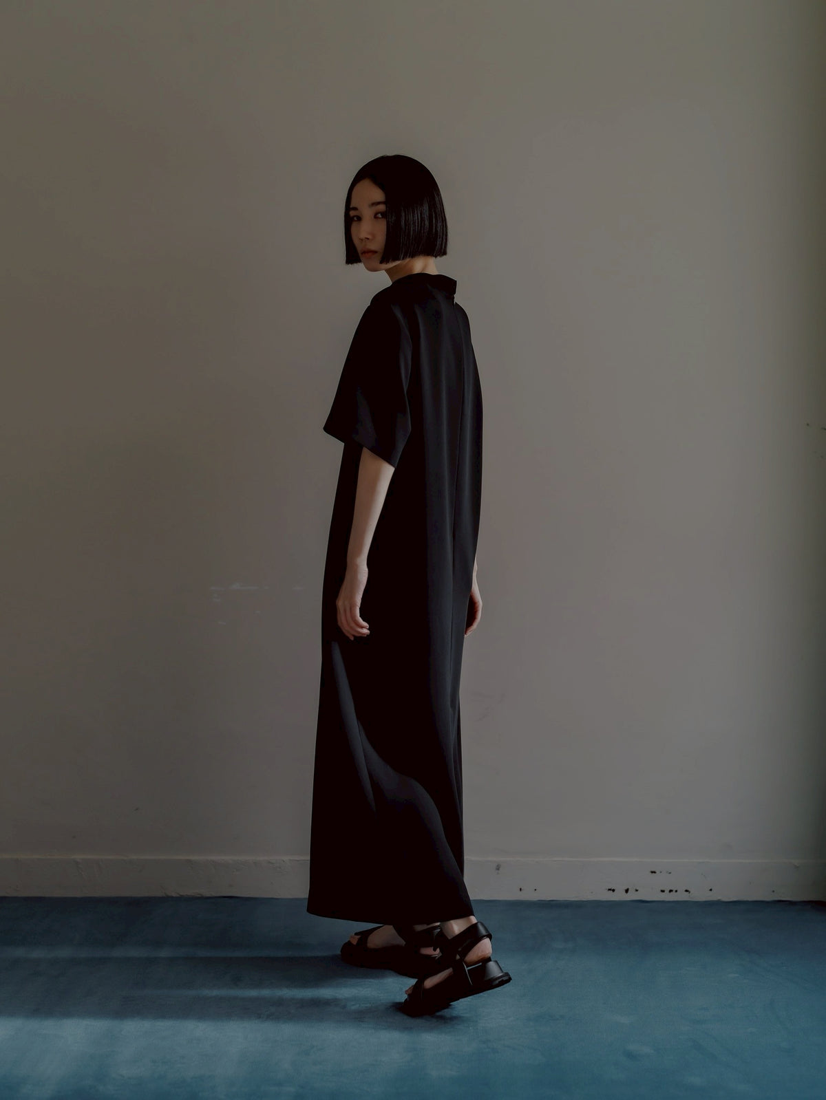 long dress (black)