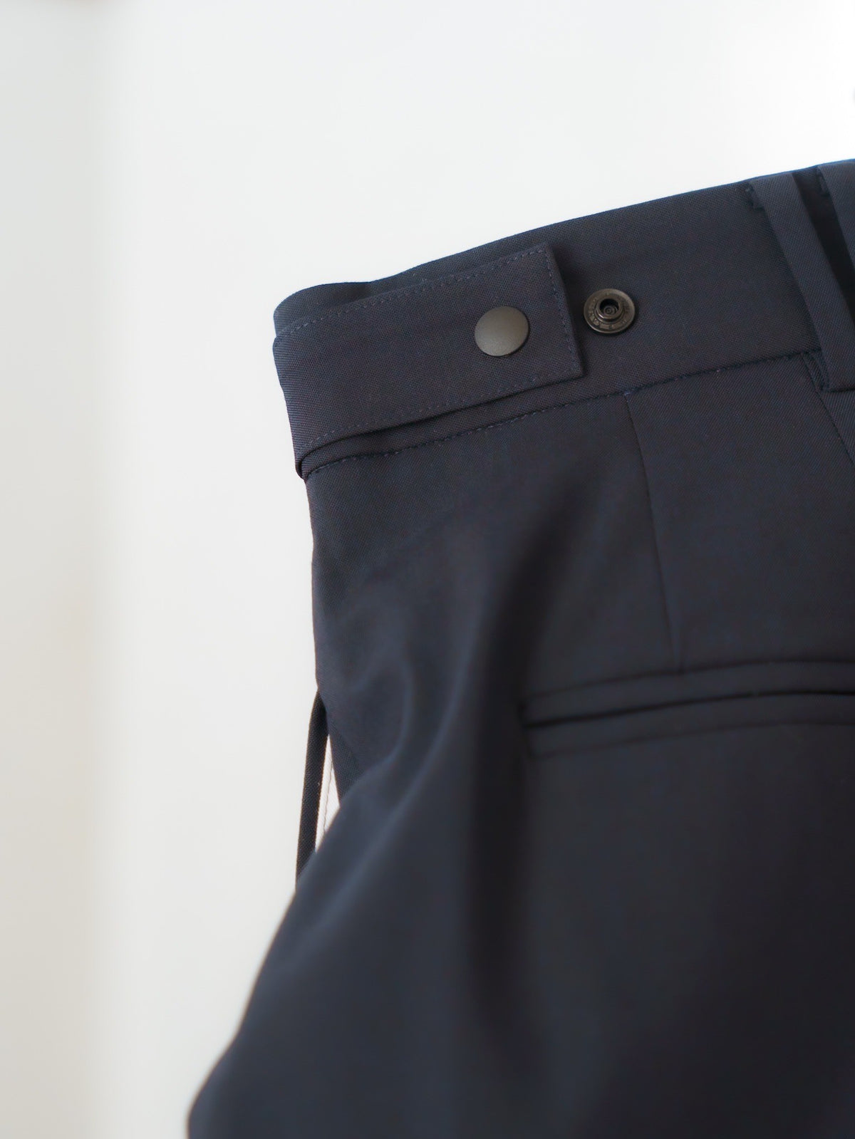 2-tuck so-wide pants (navy)