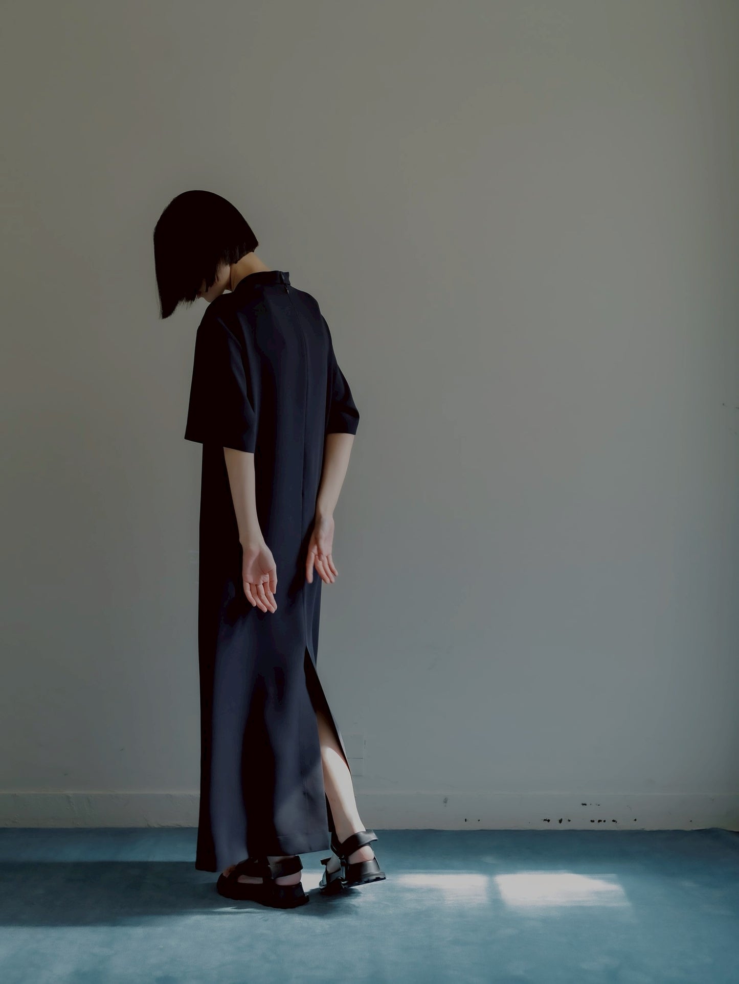 long dress (navy)