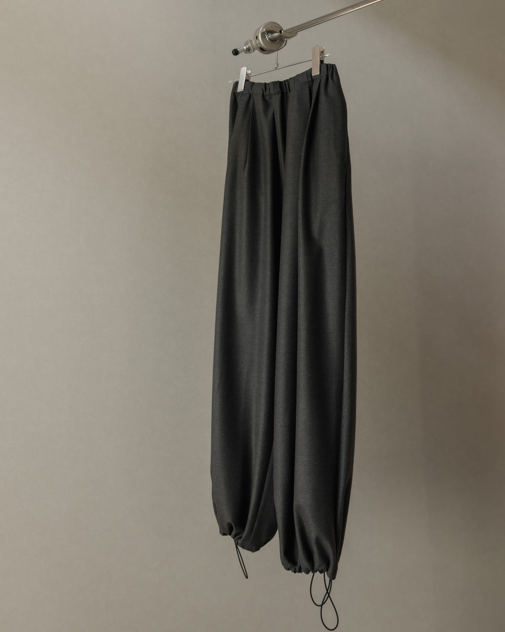 double brushed pants (gray)