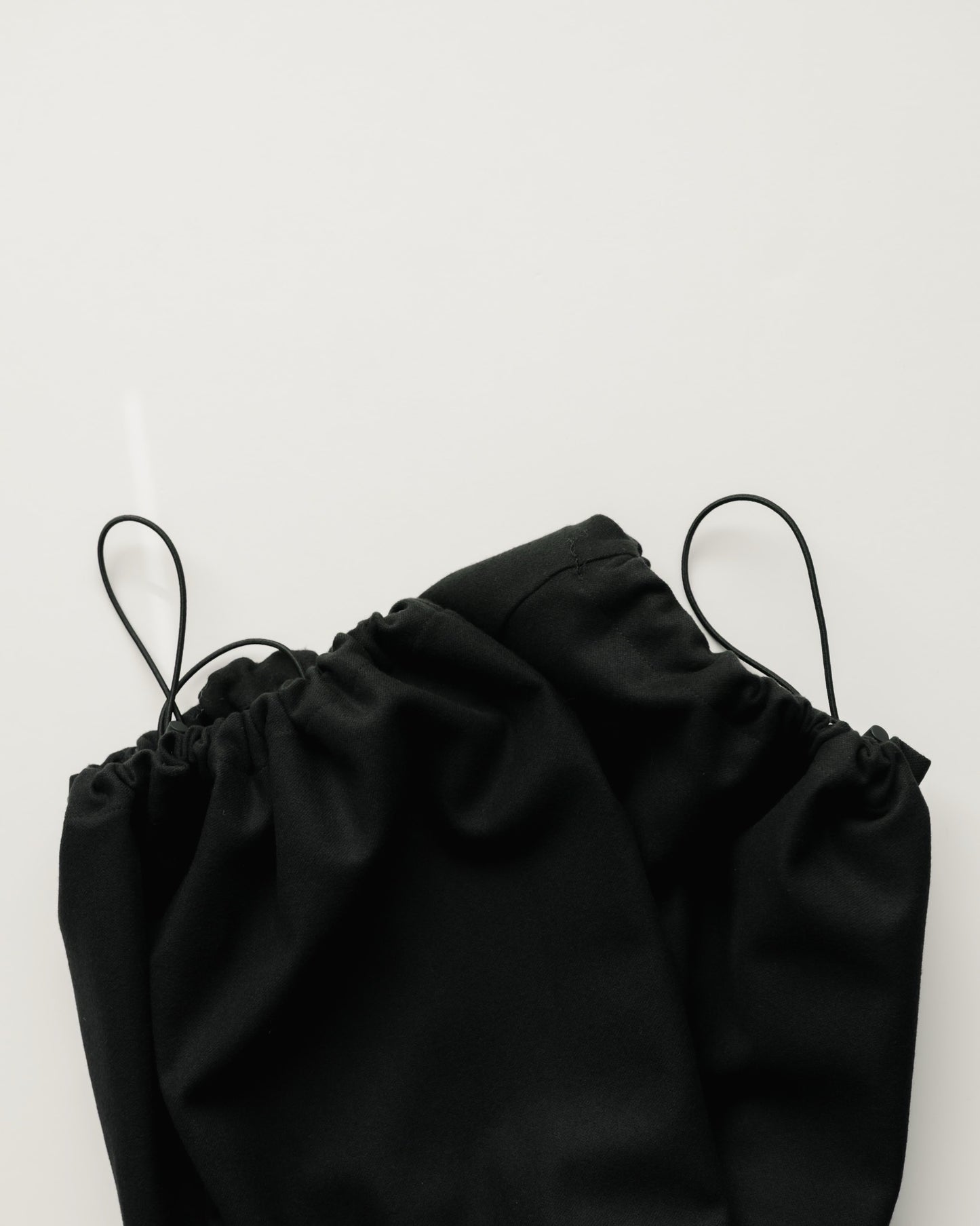 pre order / double brushed pants (black)