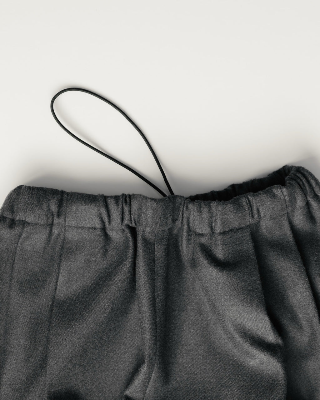 double brushed pants (gray)