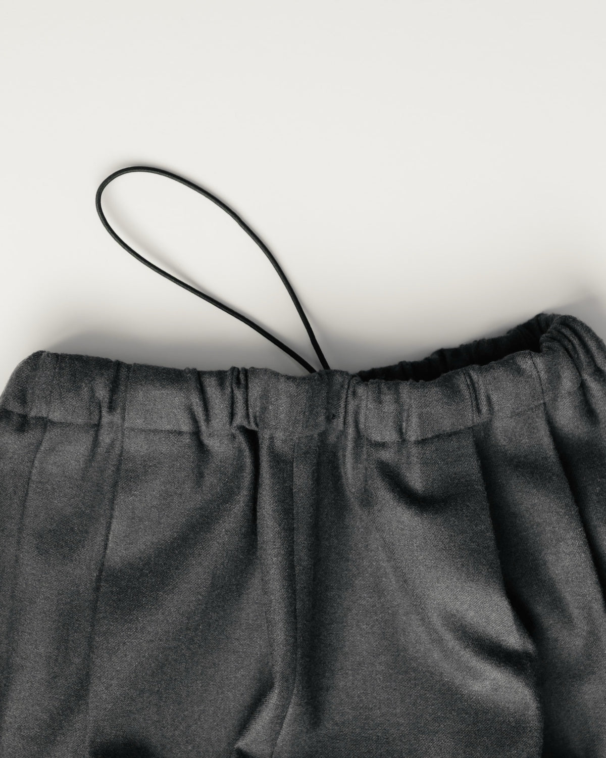 double brushed pants (gray)