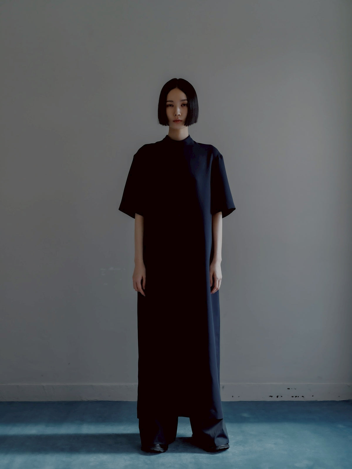 long dress (navy)