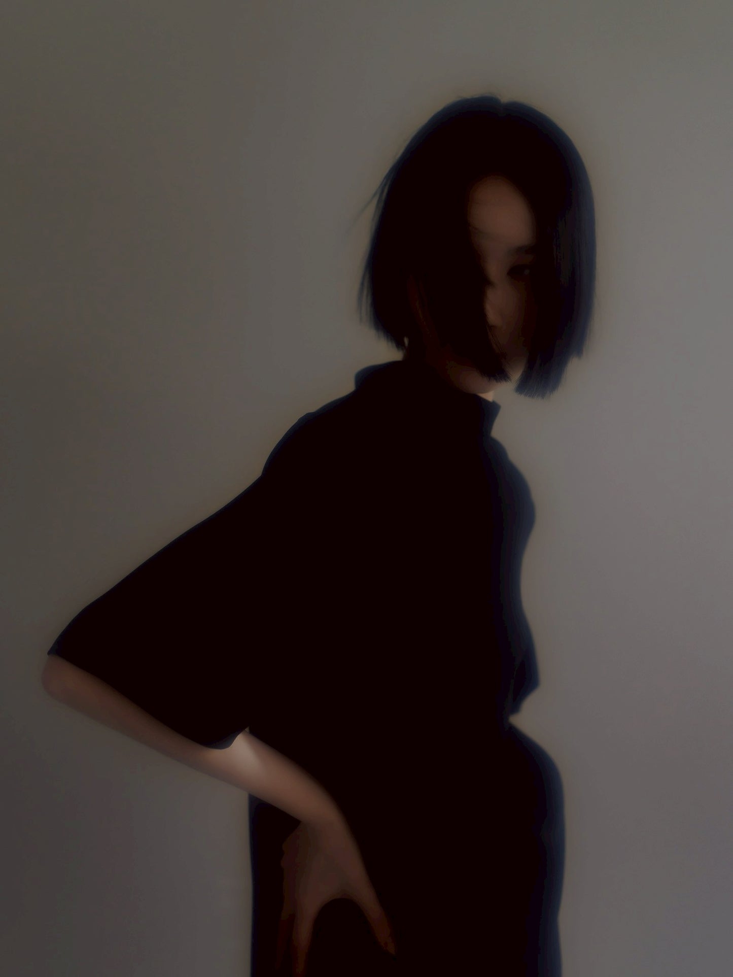 long dress (black)