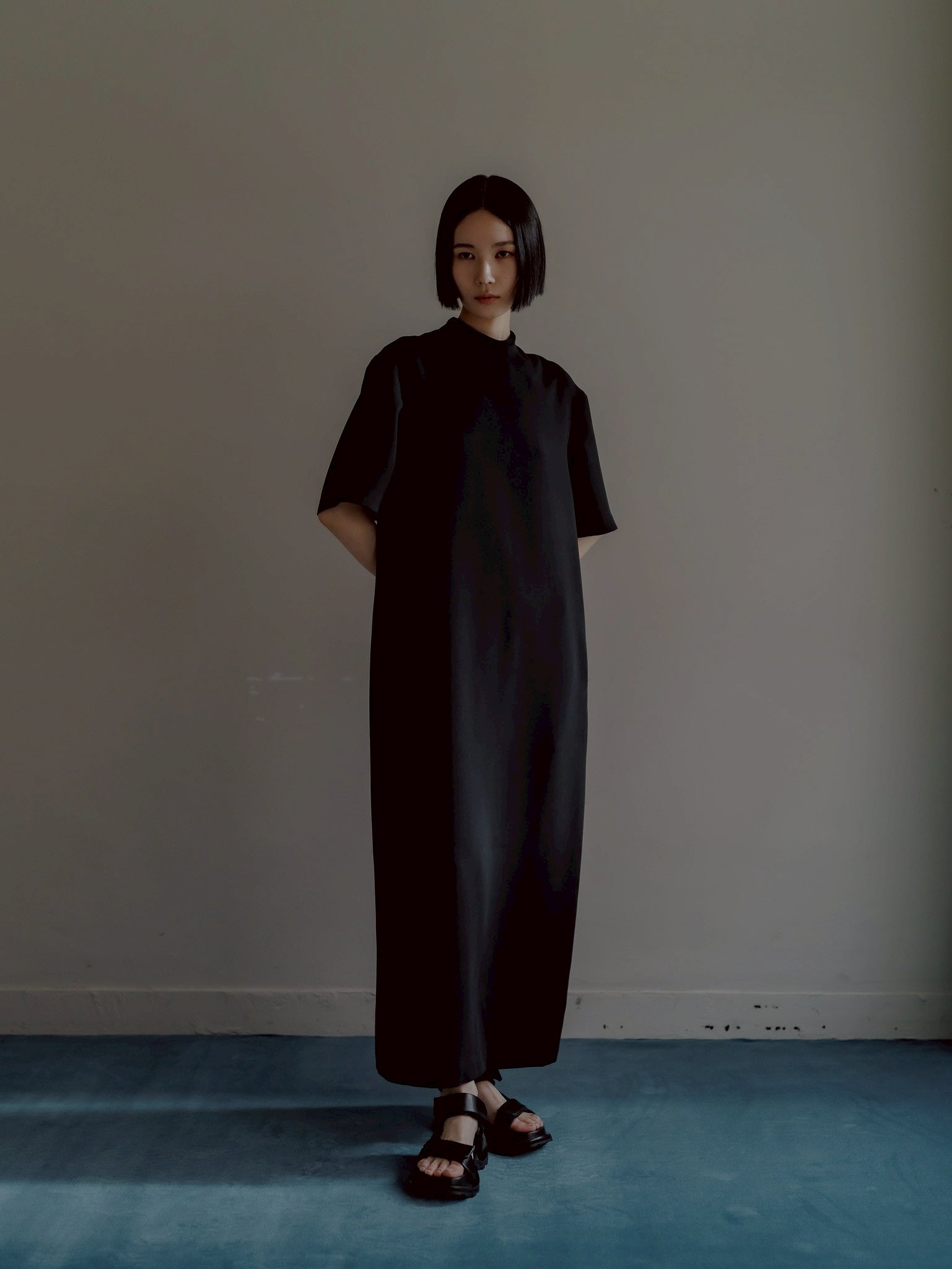 the phos long dress black サイズ1 pre order / long dress (black) – the phos.online