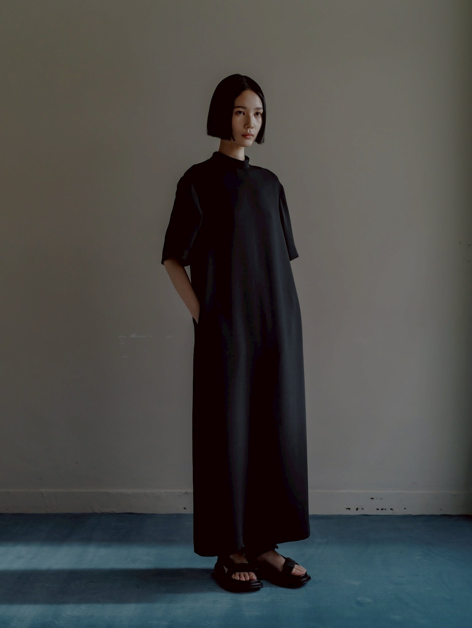 【新品未使用】the phos long dress black サイズ1 pre order / long dress (black) – the phos.online