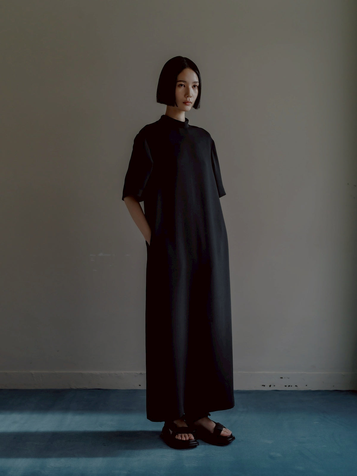 long dress (black)
