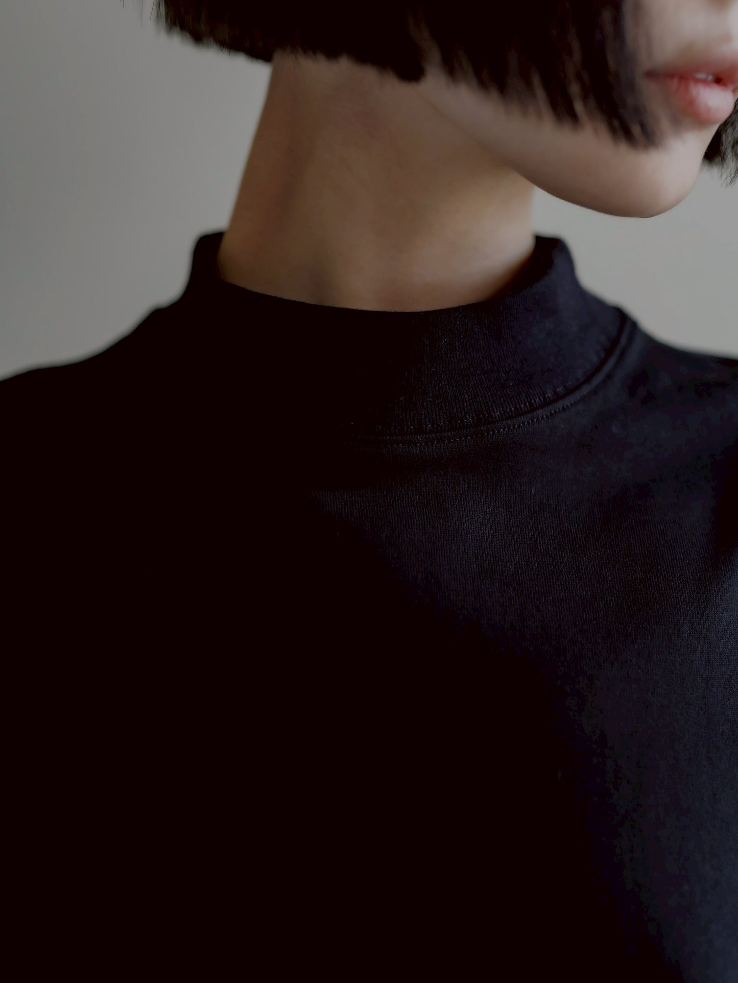 half sleeve tee (black)
