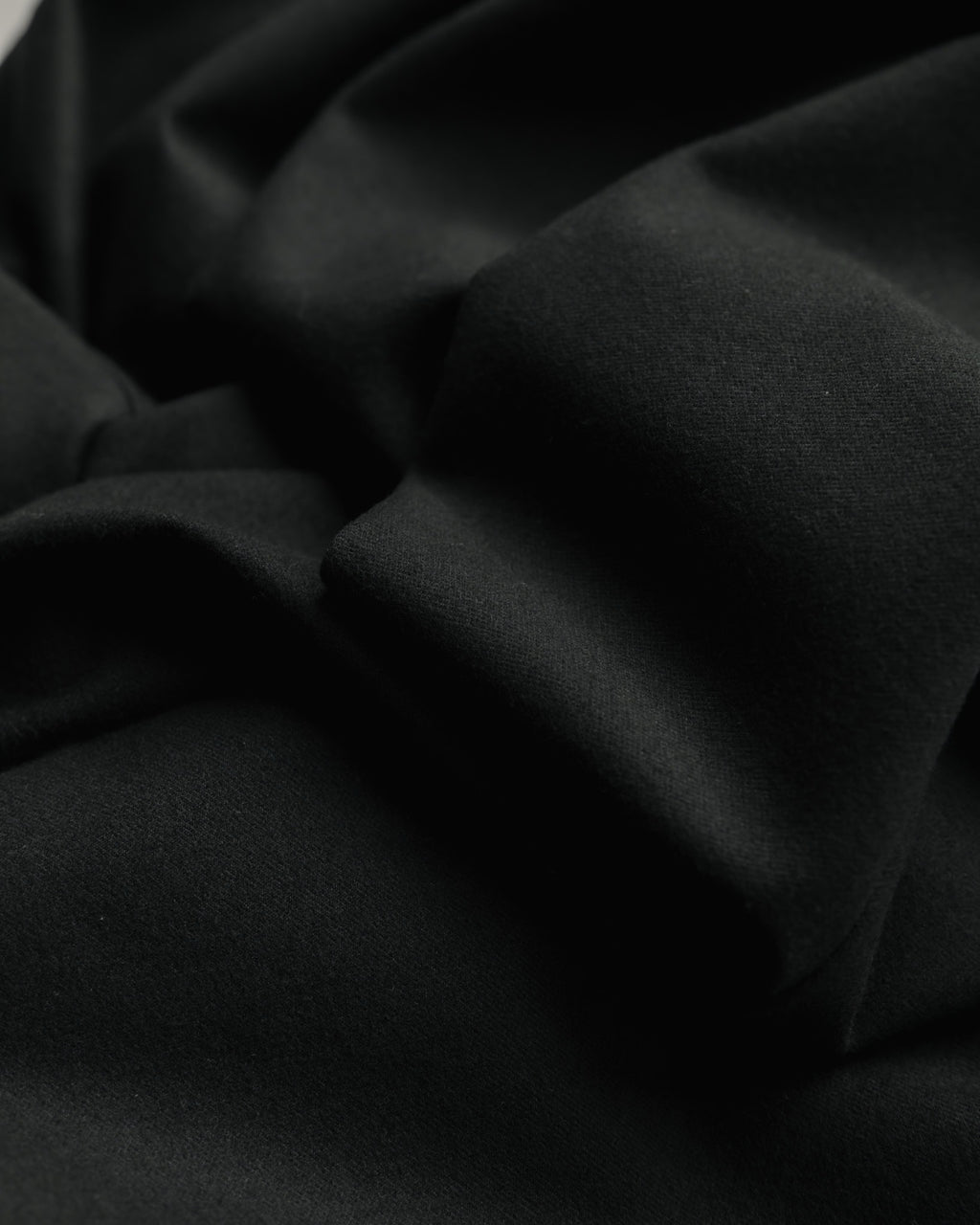 double brushed pants (black)